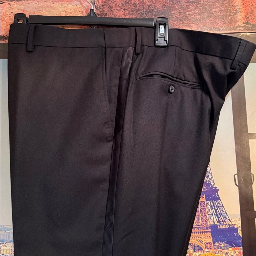 Classic Black Tuxedo Pants